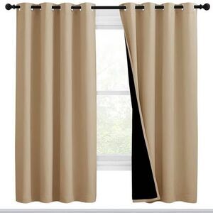 2 Panels, Blackout, Biscotti, NEW